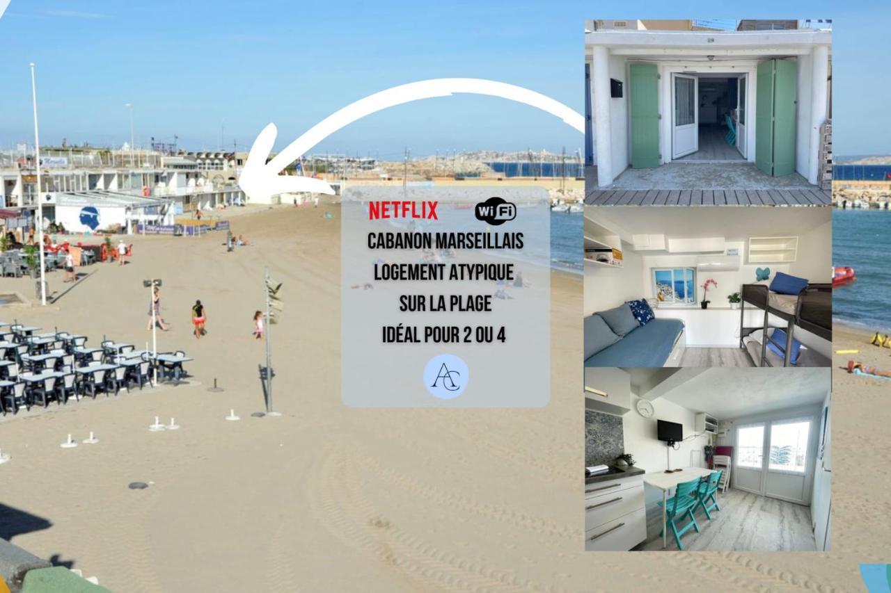 Le Vrai Cabanon De La Pointe Rouge Leilighet Marseille Eksteriør bilde