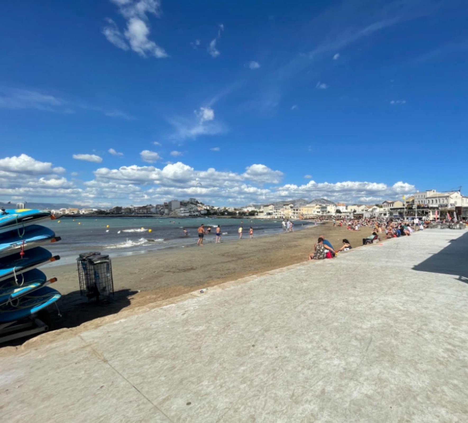 Le Vrai Cabanon De La Pointe Rouge Leilighet Marseille Eksteriør bilde